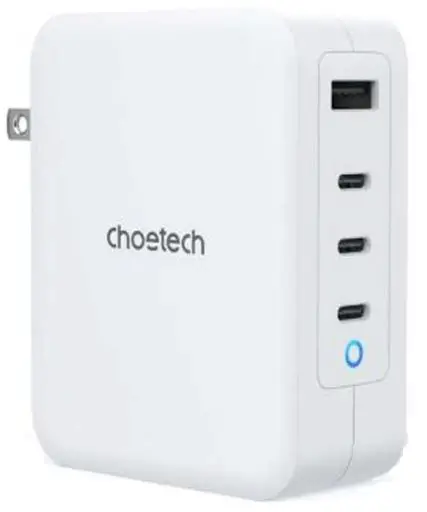 Choetech-PD6001-PD-130-W-GaN-4-Port-Wall-Charger-product