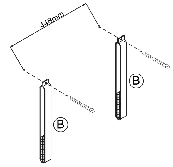 nathan james 67701 Brandon Hanging Shelf - fig 3