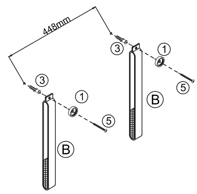 nathan james 67701 Brandon Hanging Shelf - fig 6
