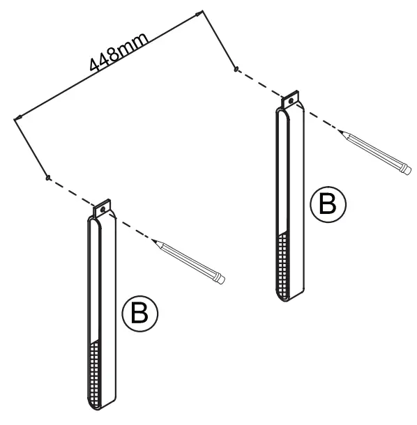 nathan james 67701 Brandon Hanging Shelf - fig 7