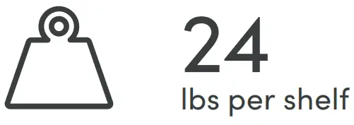 nathan james 67701 Brandon Hanging Shelf - icon 2