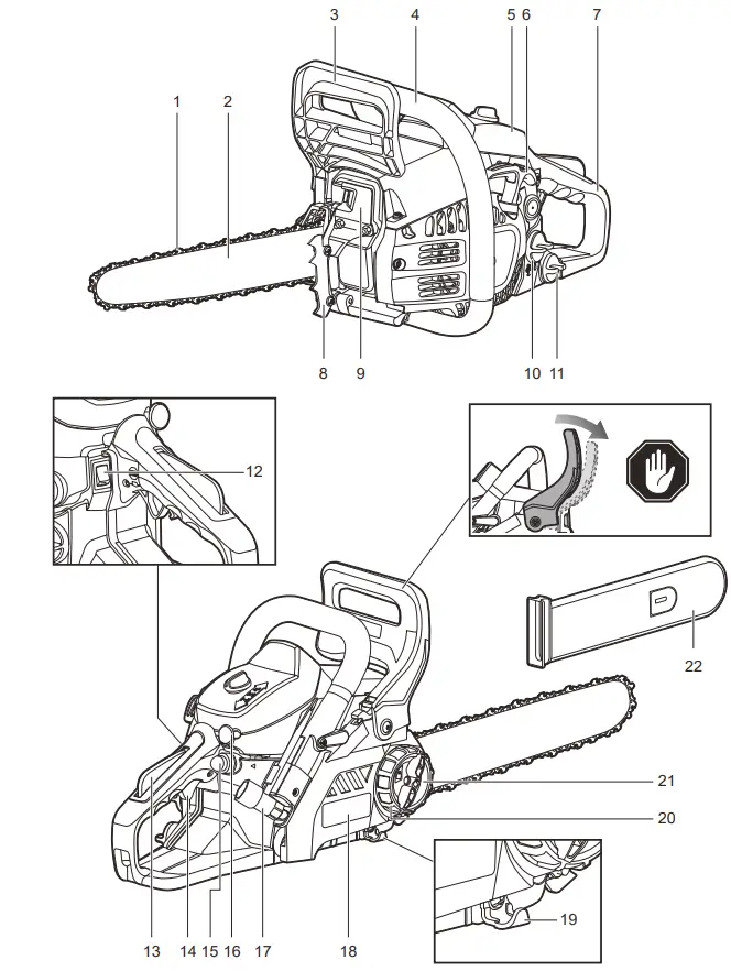 RYOBI-RCS3840T-Petrol-Chainsaw-400mm-FIG- (2)