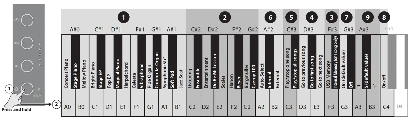 Roland GP 3 PE Digital Piano-