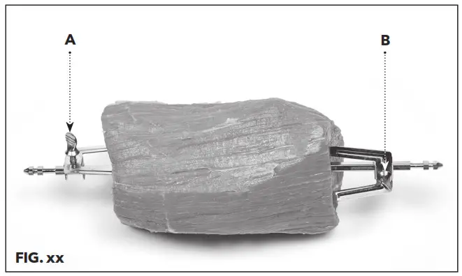 PowerXL Turbo Air Fryer CL-002 - Rotisserie Shaft and Fork