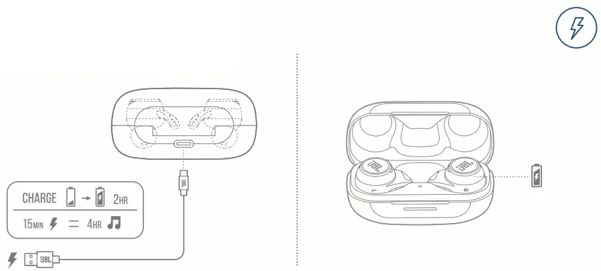 JBL Reflect Aero TWS Headphones Black - 13