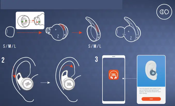 JBL Reflect Aero TWS Headphones Black - 2