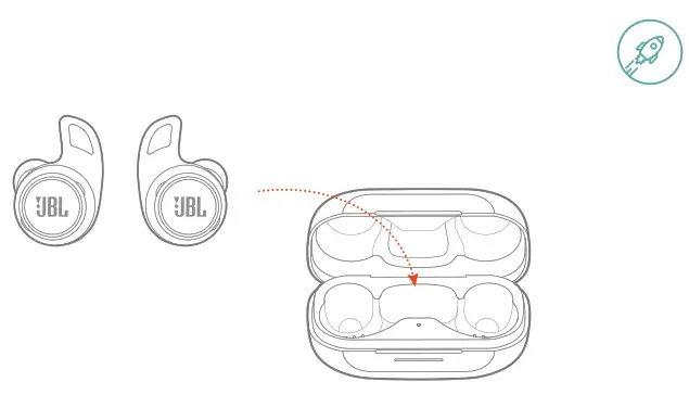 JBL Reflect Aero TWS Headphones Black - 3