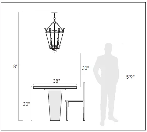 GOLDEN LIGHTING-7862-SF-Marguerite 4 Light-Semi-Flush in Vintage-Parisian White-2