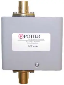 POTTER DPS-50 Differential Pressure Switch
