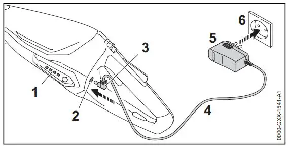 STIHL-FSA-45-Cordless-Grass-Trimmer-fig 4
