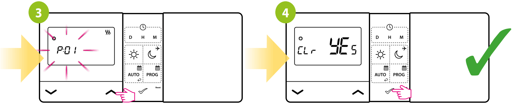 ENGO E901RF Wireless Controller - Clear settings 1