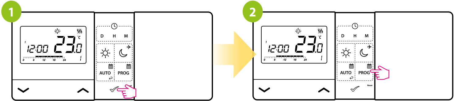 ENGO E901RF Wireless Controller - Default program settings