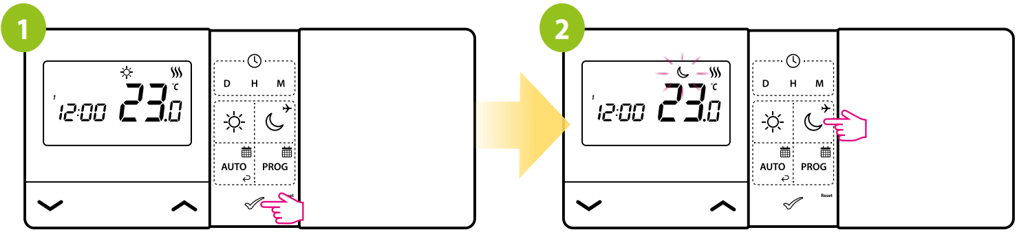 ENGO E901RF Wireless Controller - Economic mode