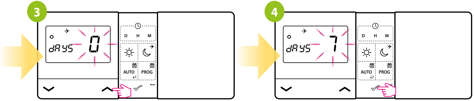 ENGO E901RF Wireless Controller - Holiday mode 1