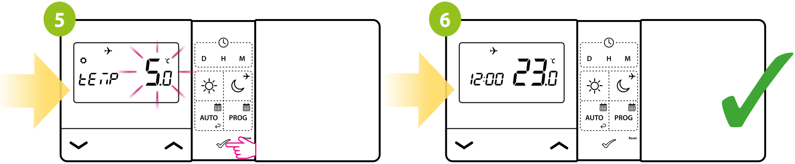 ENGO E901RF Wireless Controller - Holiday mode 2