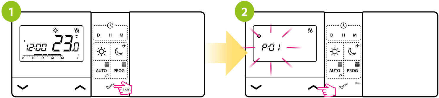 ENGO E901RF Wireless Controller - Installer settings