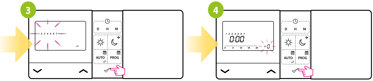 ENGO E901RF Wireless Controller - Protection program setting 1