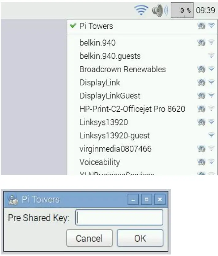 Liliputing DevTerm Open Source Portable Terminal User Manual - Connect WIFI hotspot