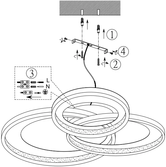 TRIO 673810332 Interlux Lamps A1