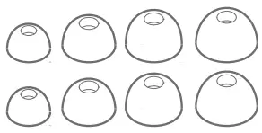 earfun TW301 - Ear Tips