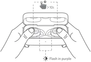 earfun TW301 - Reset & Reconnecting 2