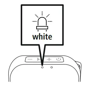 hama 00173193 Mobile Bluetooth Speaker - . flashing