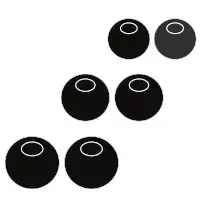 MEE audio N1 Bluetooth Wireless Neckband In-Ear Headphones SELECTING EARTIPS