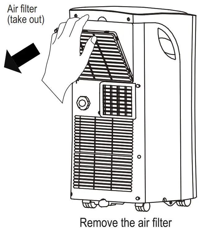 Keystone Portable Air Conditioner - Air filter