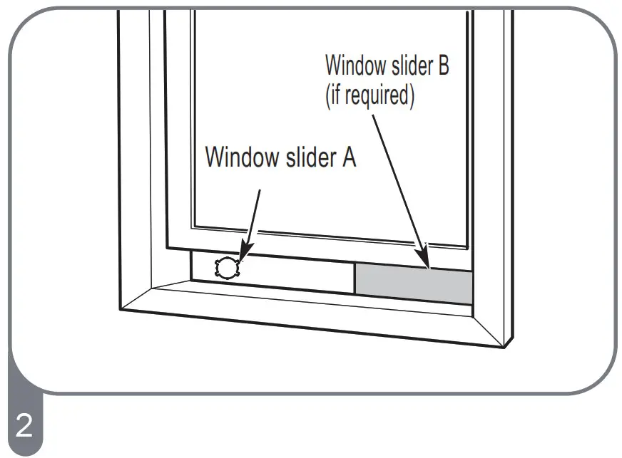 Keystone Portable Air Conditioner - If the length of the window -