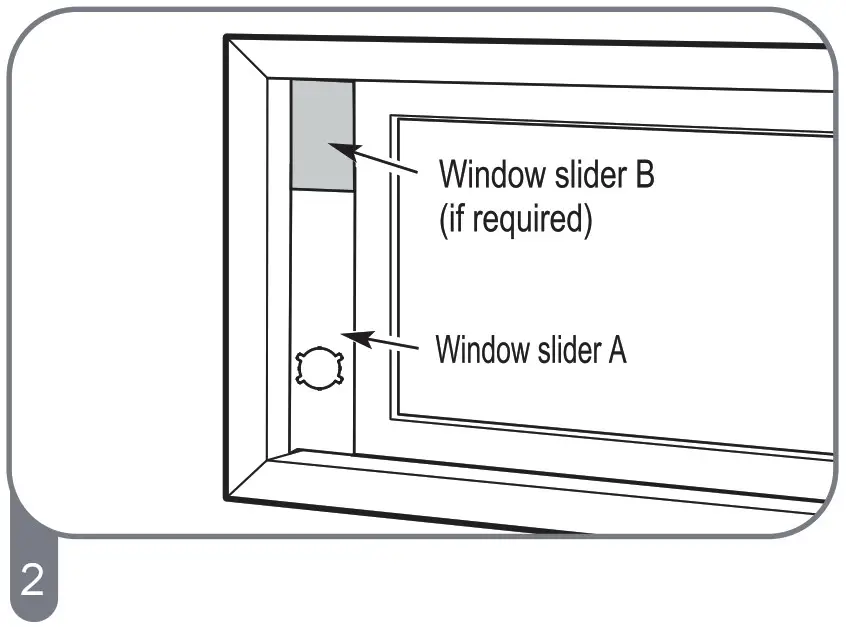 Keystone Portable Air Conditioner - If the length of the window -02