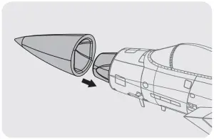 Nose cone installation