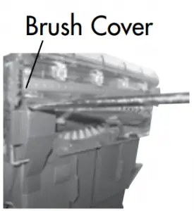 Install-replacement brush-belt-Maintenance-and-care