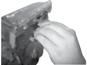 Install-replacement brush-belt-Maintenance-and-care