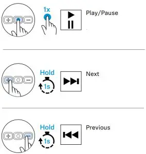SENNHEISER CX 120BT Wireless Bluetooth In-Ear Neckband Headphone with Mic - Music functions