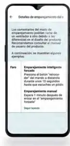 FARO33341WP Ceiling Smart Fan - Emparejamiento manual 3