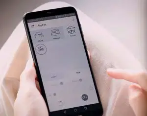 FARO33341WP Ceiling Smart Fan - Fan can be controlled