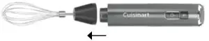 Cuisinart RHB-100C Cordless Rechargeable Hand Blender - power handle