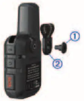 GARMIN INREACH Mini GPS - Remove the short screw