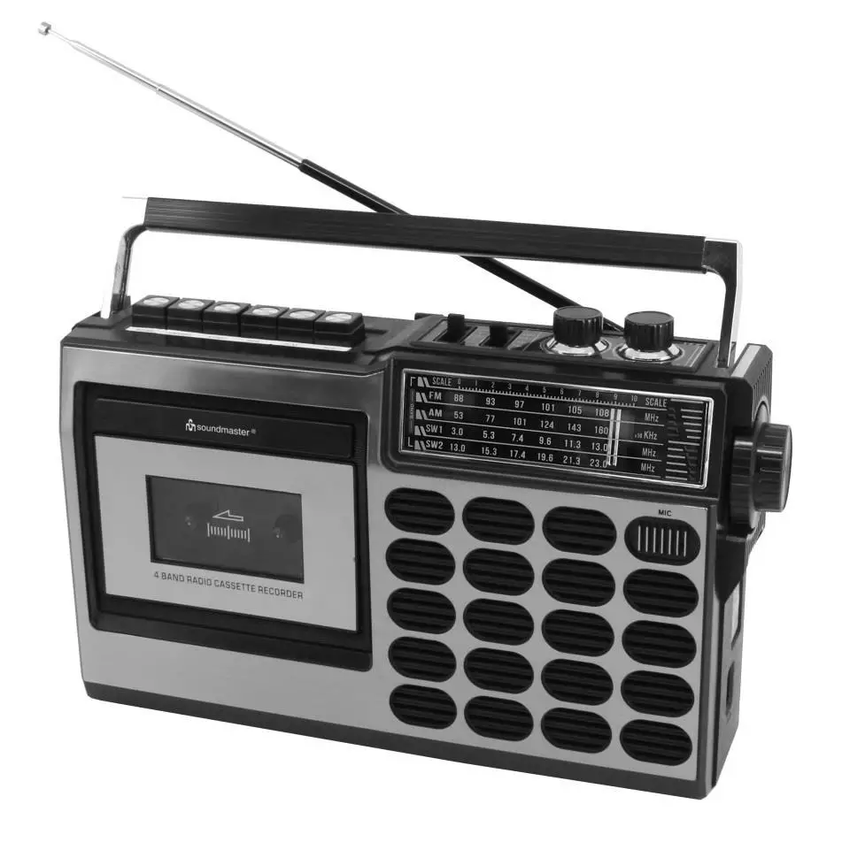 soundmaster RR18SW Portable Radio FM AM SW Recording Mode