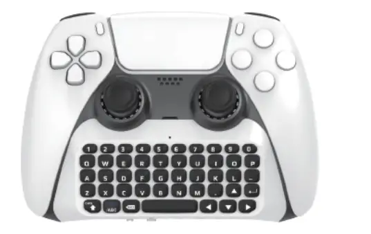 SURGE SG20021 Bluetooth Chat Pad For Playstation 5 DualSense Controllers