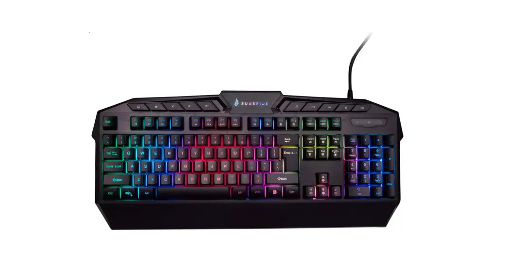 Surefire Kingpin Rgb Gaming Multimedia Keyboard User Guide