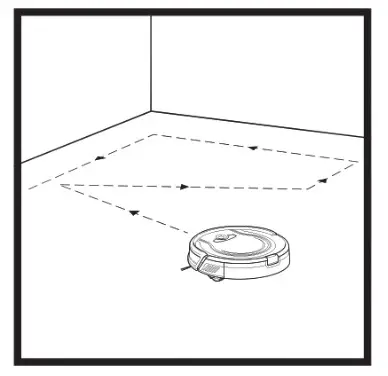 Shark AV751 ION Robot Vacuum Cleaner - CLEANING MODE