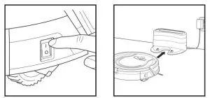 Shark AV751 ION Robot Vacuum Cleaner -charging