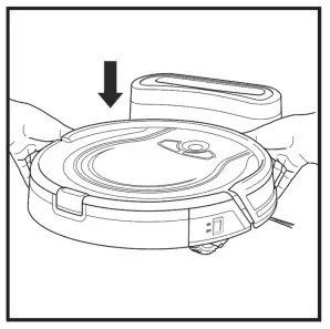 Shark AV751 ION Robot Vacuum Cleaner -charging1