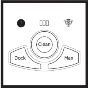 Shark AV751 ION Robot Vacuum Cleaner - error indicator
