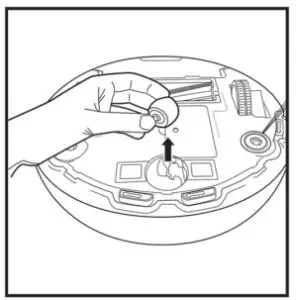 Shark AV751 ION Robot Vacuum Cleaner - front caster wheel