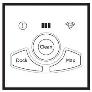 Shark AV751 ION Robot Vacuum Cleaner -indicatore
