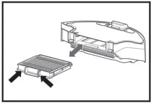 Shark AV751 ION Robot Vacuum Cleaner - tabs