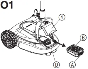 GARDENA 14620 HandyMower Rotary Lawnmower 01