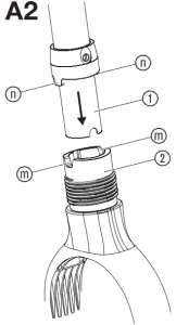 GARDENA 14620 HandyMower Rotary Lawnmower A2